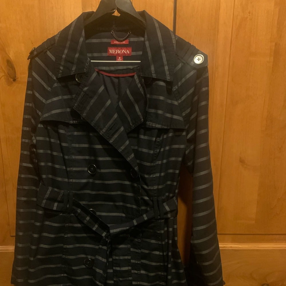 Navy Trench Coat